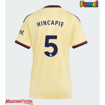 Arsenal Piero Hincapie #5 Tricou Fotbal Replică 2026-27 Femei Treilea